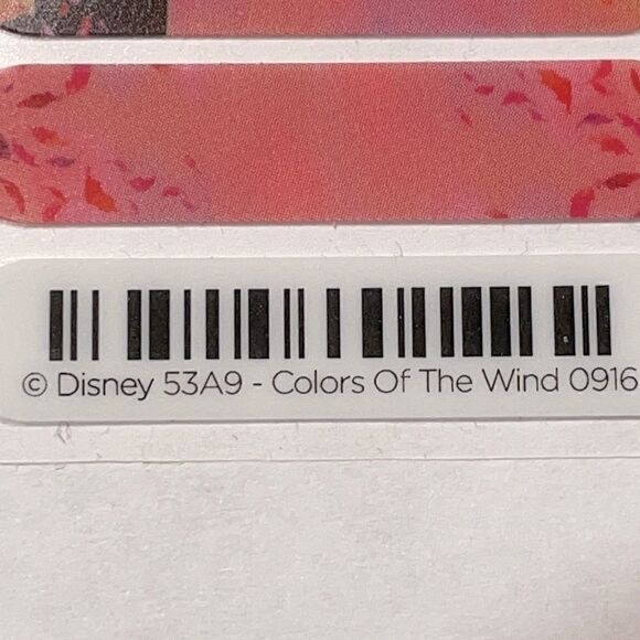 Jamberry nail wraps 2 sheets Pocohantas “Noble Princess” “Colors of the … - Picture 7 of 8